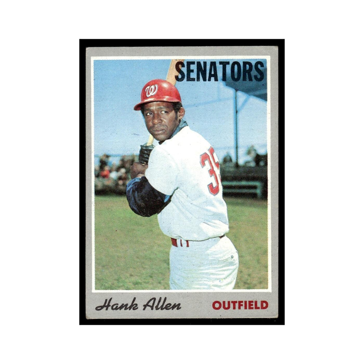 Hank Allen 1970 Topps #14 Washington Senators Baseball Card EX