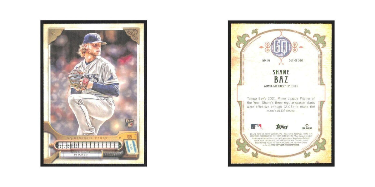 2022 Gypsy Queen Shane Baz RC Rays #91