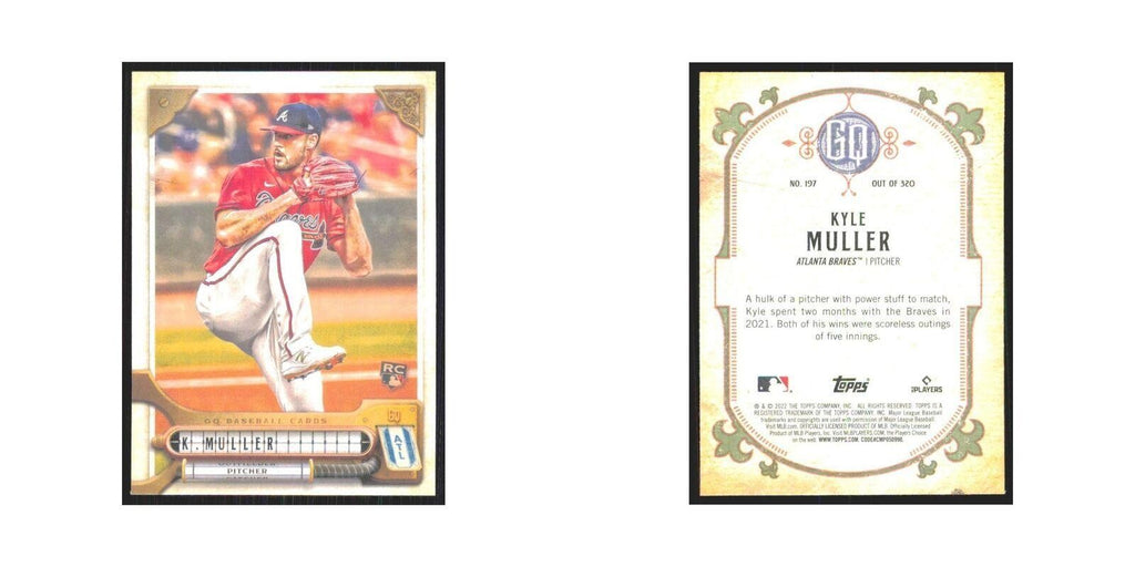 2022 Gypsy Queen Kyle Muller RC Braves #197