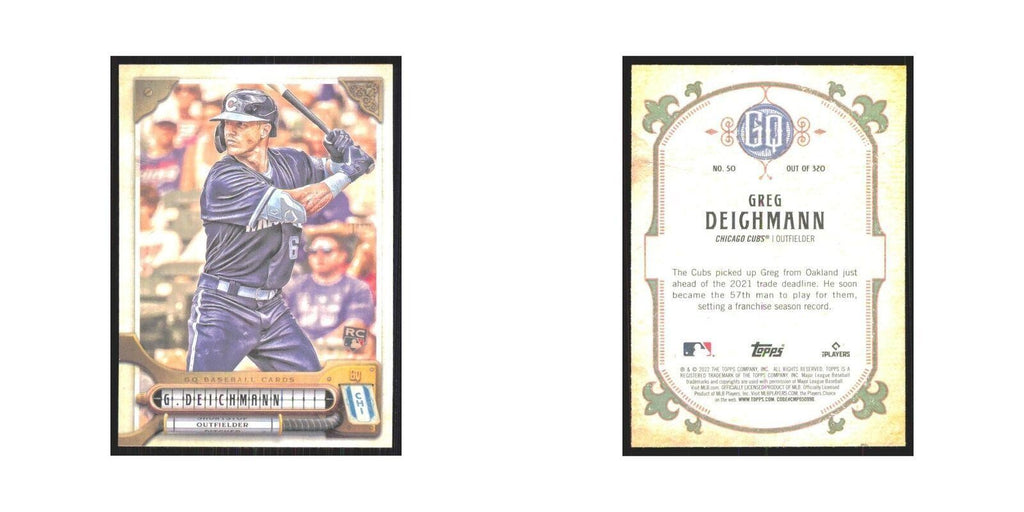 2022 Gypsy Queen Greg Deichmann RC Cubs #50