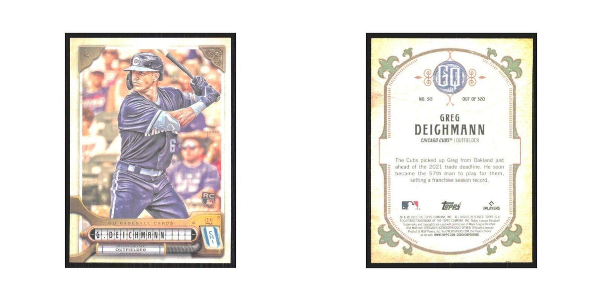 2022 Gypsy Queen Greg Deichmann RC Cubs #50