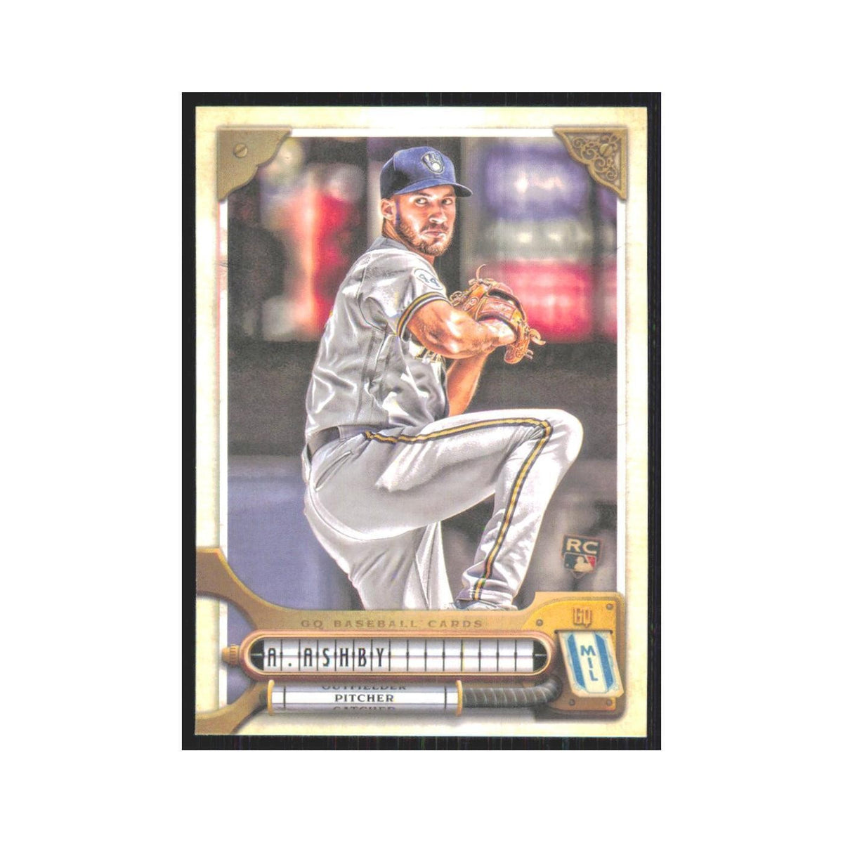 2022 Gypsy Queen Aaron Ashby RC Brewers #49
