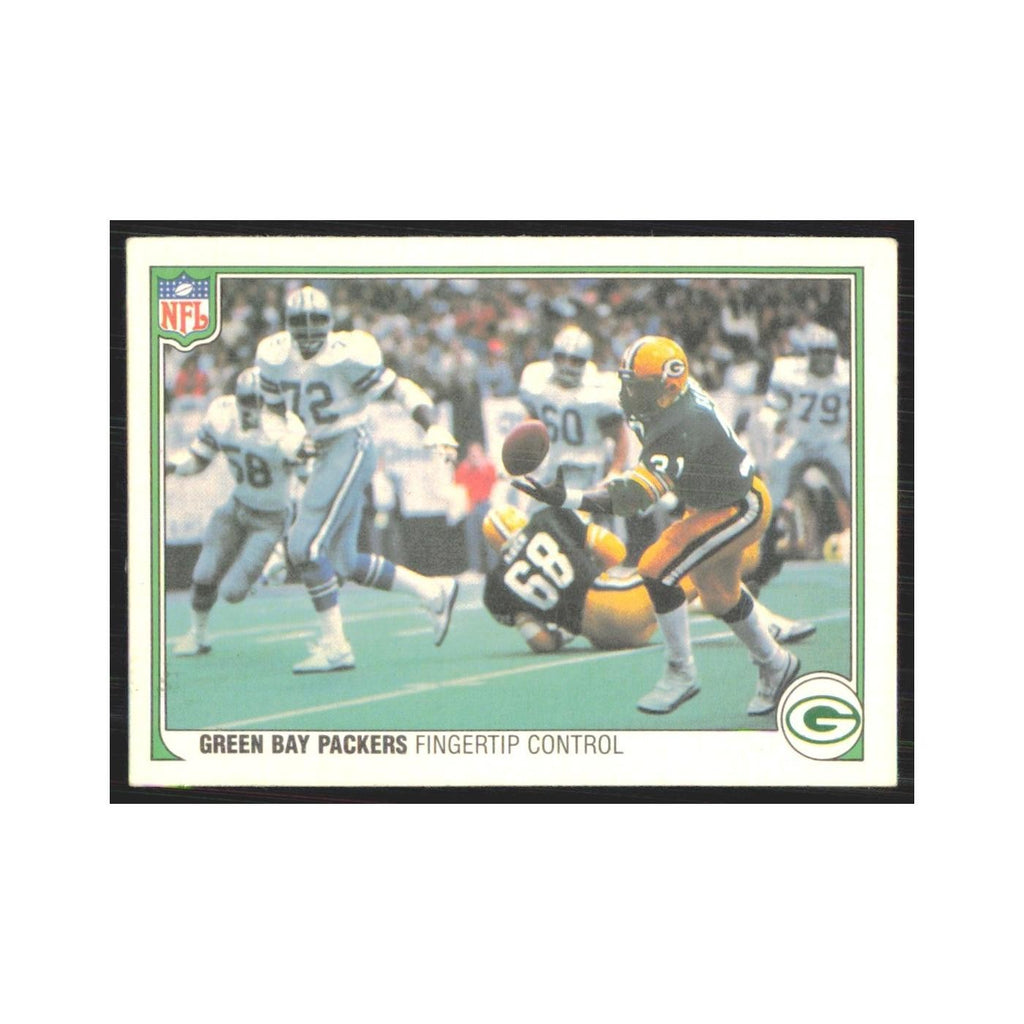 1983 Fleer Offensive Statistics Packers #19.0