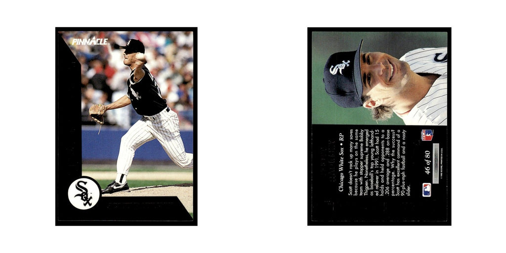 Scott Radinsky 1992 Pinnacle Team 2000 #46 Chicago White Sox Baseball Card NM