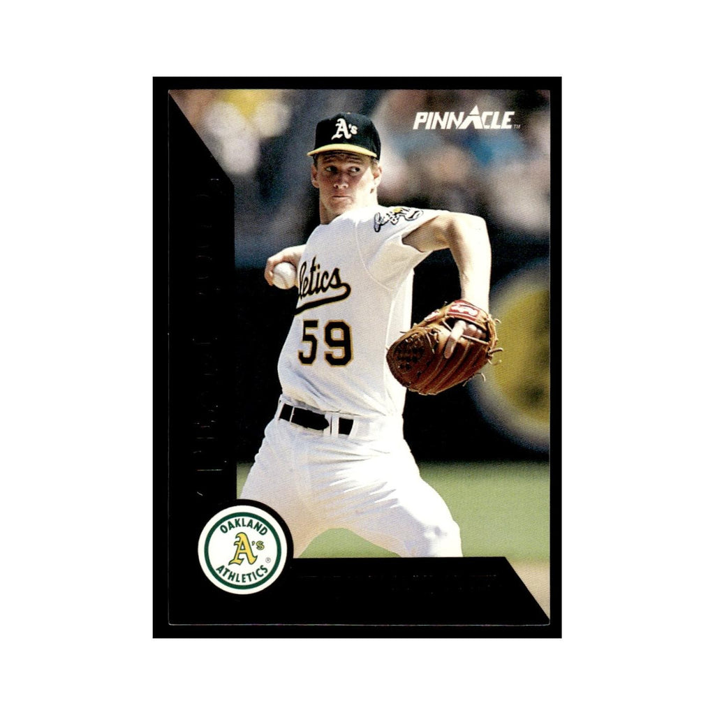 Todd VanPoppel 1992 Pinnacle Team 2000 #72 Oakland Athletics Baseball Card NM