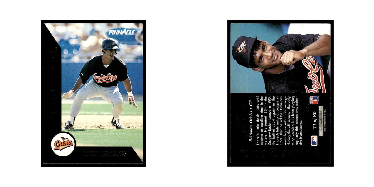 Luis Mercedes 1992 Pinnacle Team 2000 #71 Baltimore Orioles Baseball Card NM