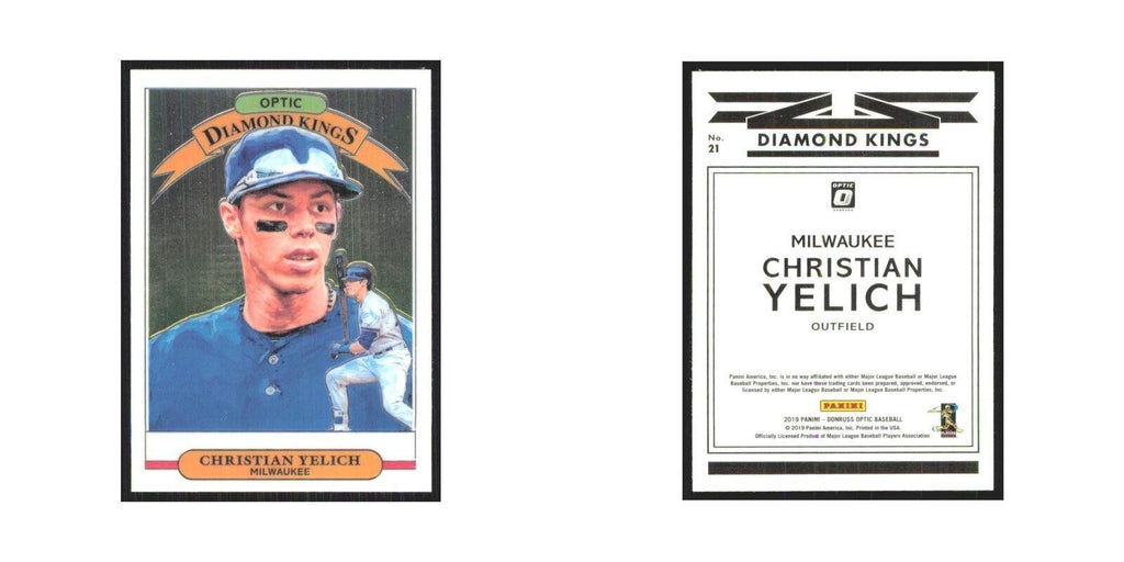 2019 Donruss Optic Christian Yelich Brewers #21