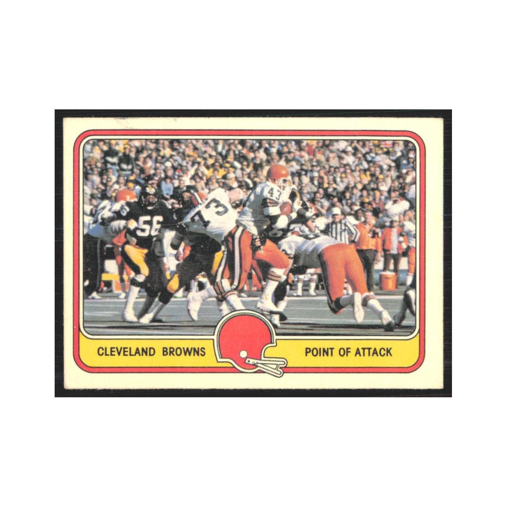 1981 Fleer Cleveland Browns Offense Browns #11.0