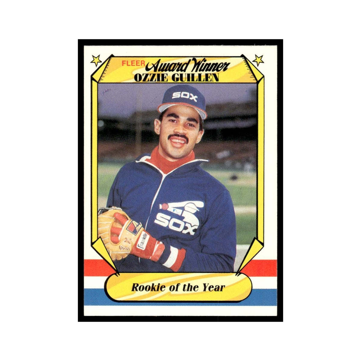 Ozzie Guillen 1987 Fleer Award Winners #17 Chicago White Sox Baseball Card NM
