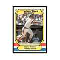 Bob Boone 1987 Fleer Award Winners #4 California Angels Baseball Card NM