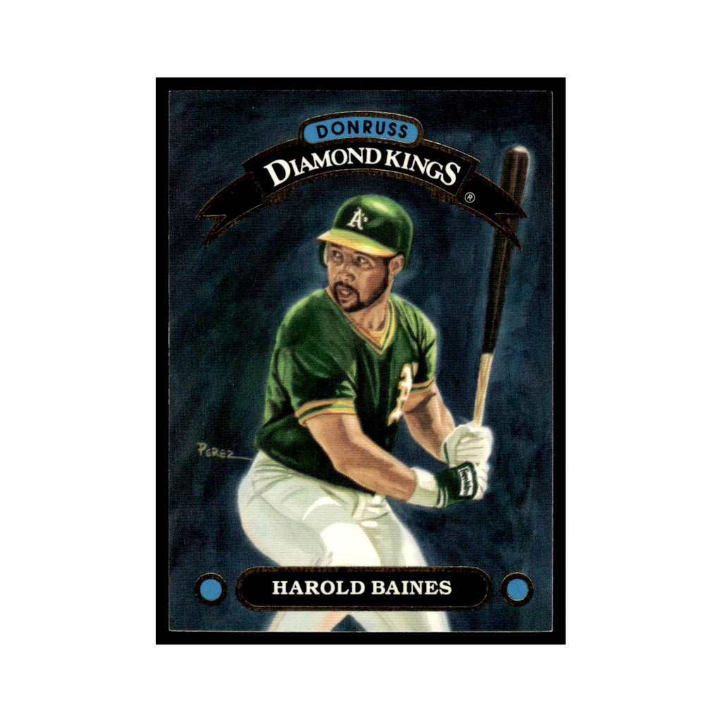 Harold Baines 1992 Donruss Diamond Kings #DK-14 Oakland Athletics NM