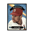 Felix Jose 1992 Donruss Diamond Kings #DK-13 St. Louis Cardinals NM