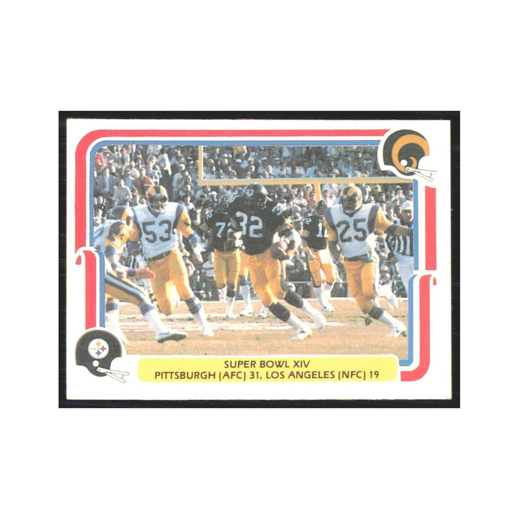 1980 Fleer Super Bowl XIV Pittsburgh Steelers/Los Angeles #70