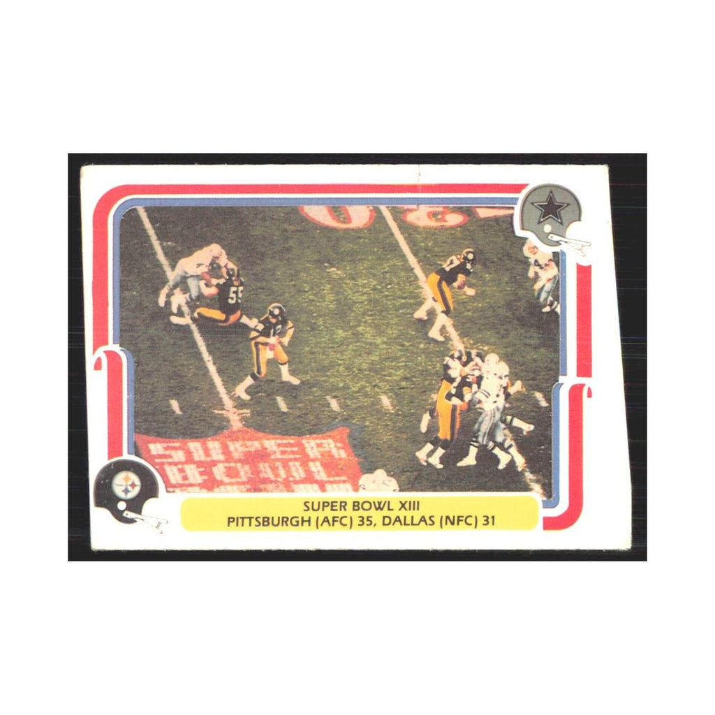 1980 Fleer Super Bowl XIII Pittsburgh Steelers/Dallas #69