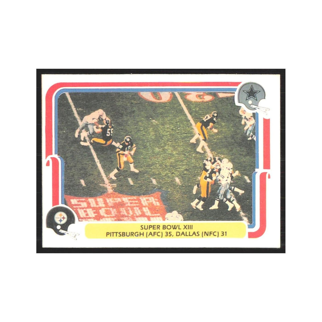 1980 Fleer Super Bowl XIII Pittsburgh Steelers/Dallas #69.0