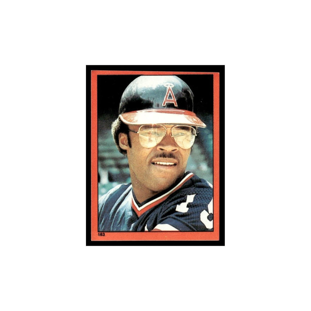 Dan Ford 1982 Topps Stickers #163 California Angels Baseball Card NM