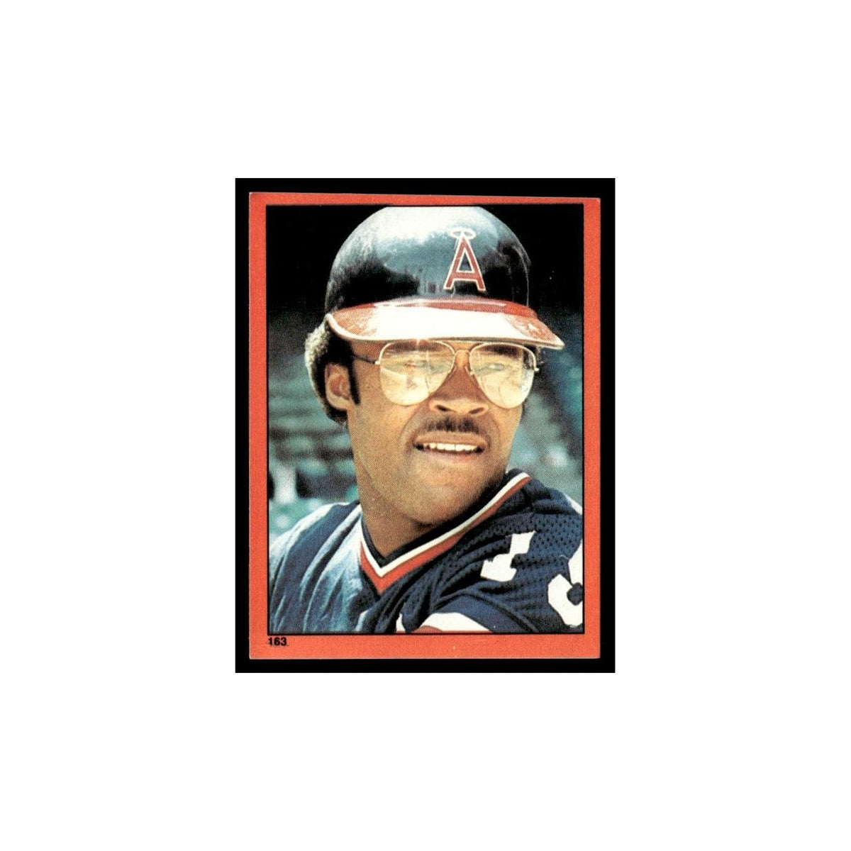 Dan Ford 1982 Topps Stickers #163 California Angels Baseball Card NM