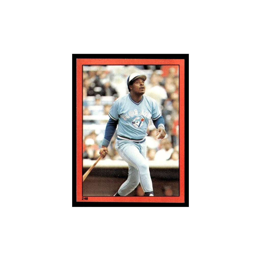 John Mayberry 1982 Topps Stickers #248 Toronto Blue Jays Baseball Card NM