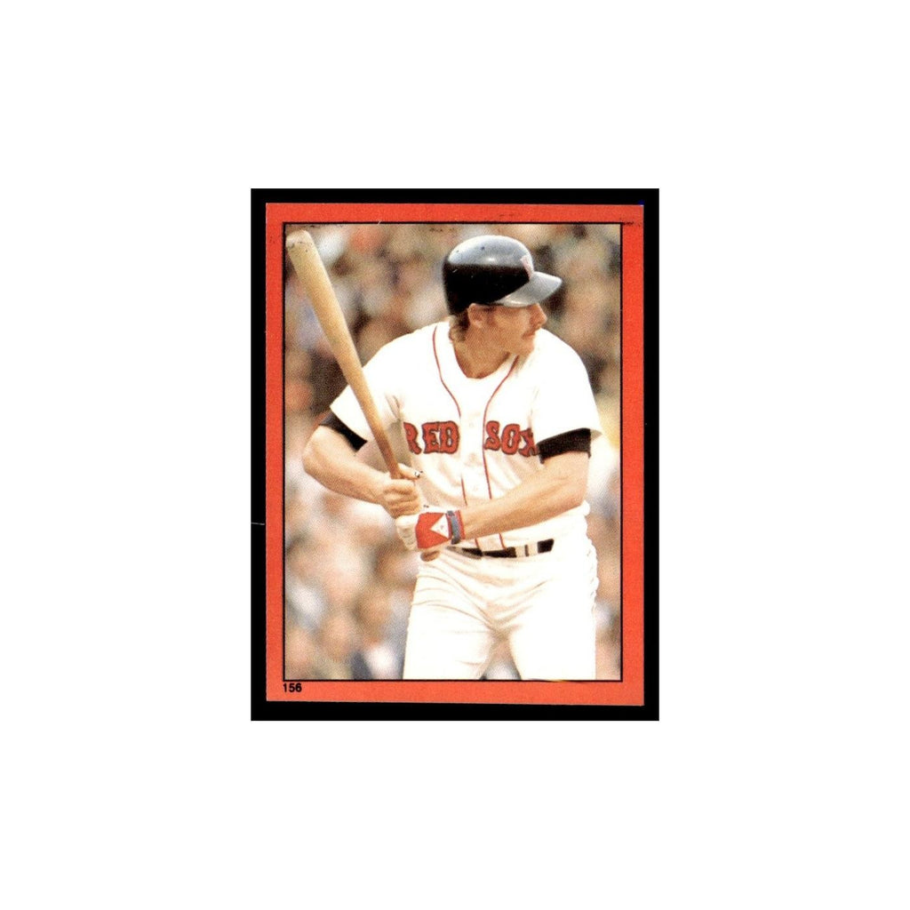 Carney Lansford 1982 Topps Stickers #156 Boston Red Sox Baseball Card NM