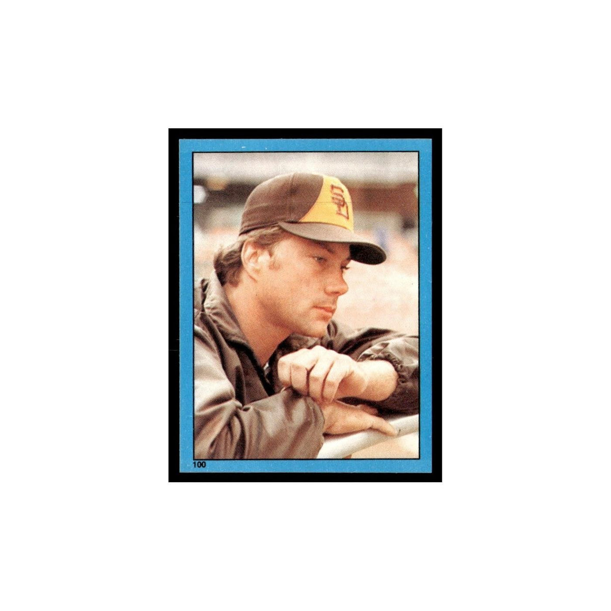 Terry Kennedy 1982 Topps Stickers #100 San Diego Padres Baseball Card NM
