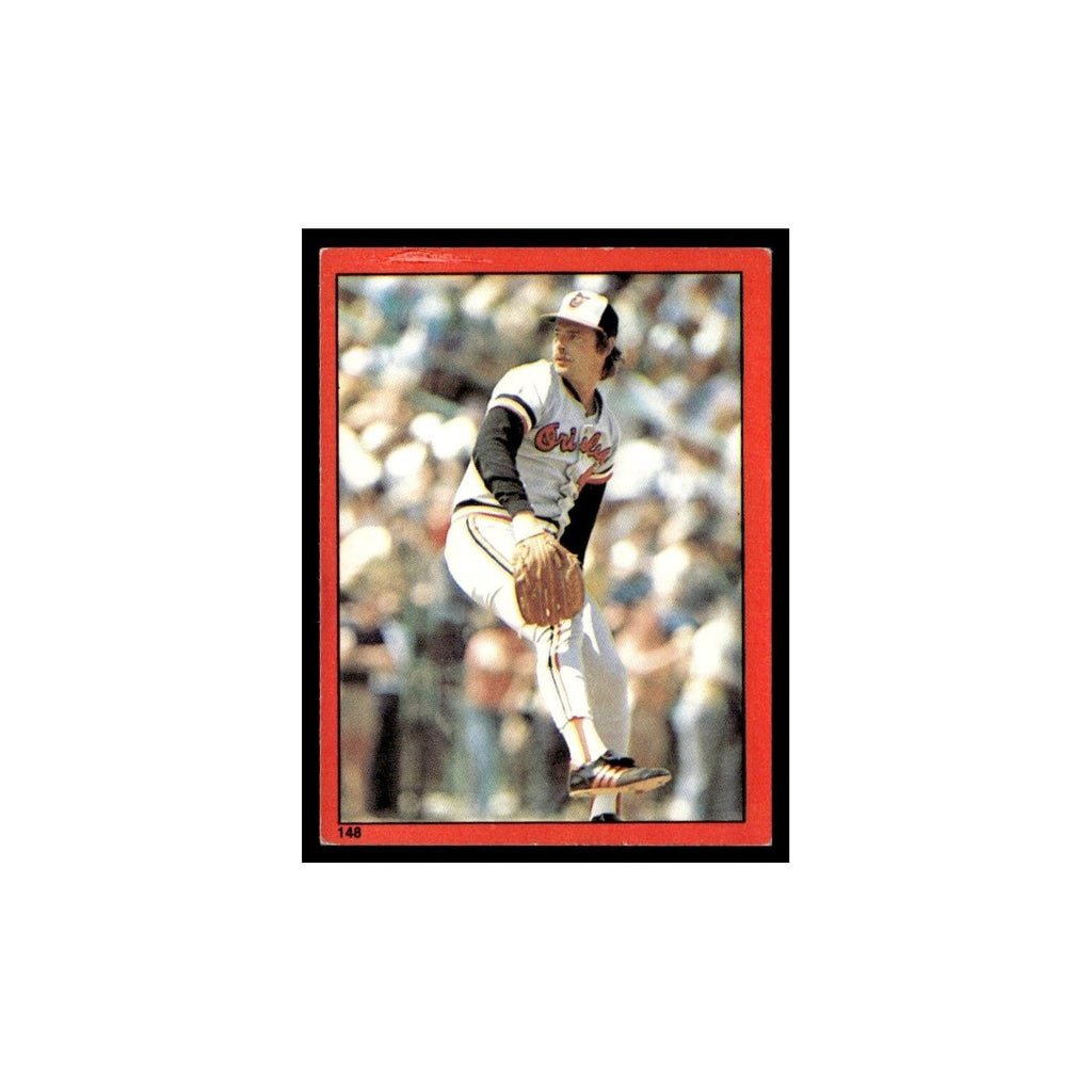 Mike Flanagan 1982 Topps Stickers #148 Baltimore Orioles Baseball Card NM