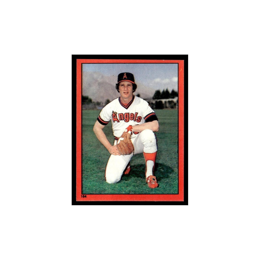 Butch Hobson 1982 Topps Stickers #164 California Angels Baseball Card NM
