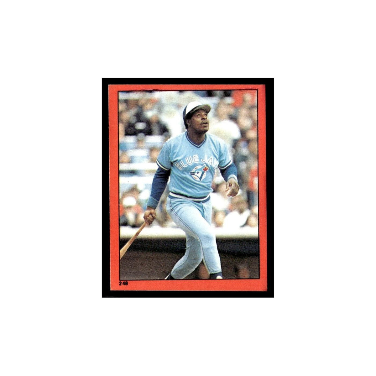 John Mayberry 1982 Topps Stickers #248 Toronto Blue Jays Baseball Card NM