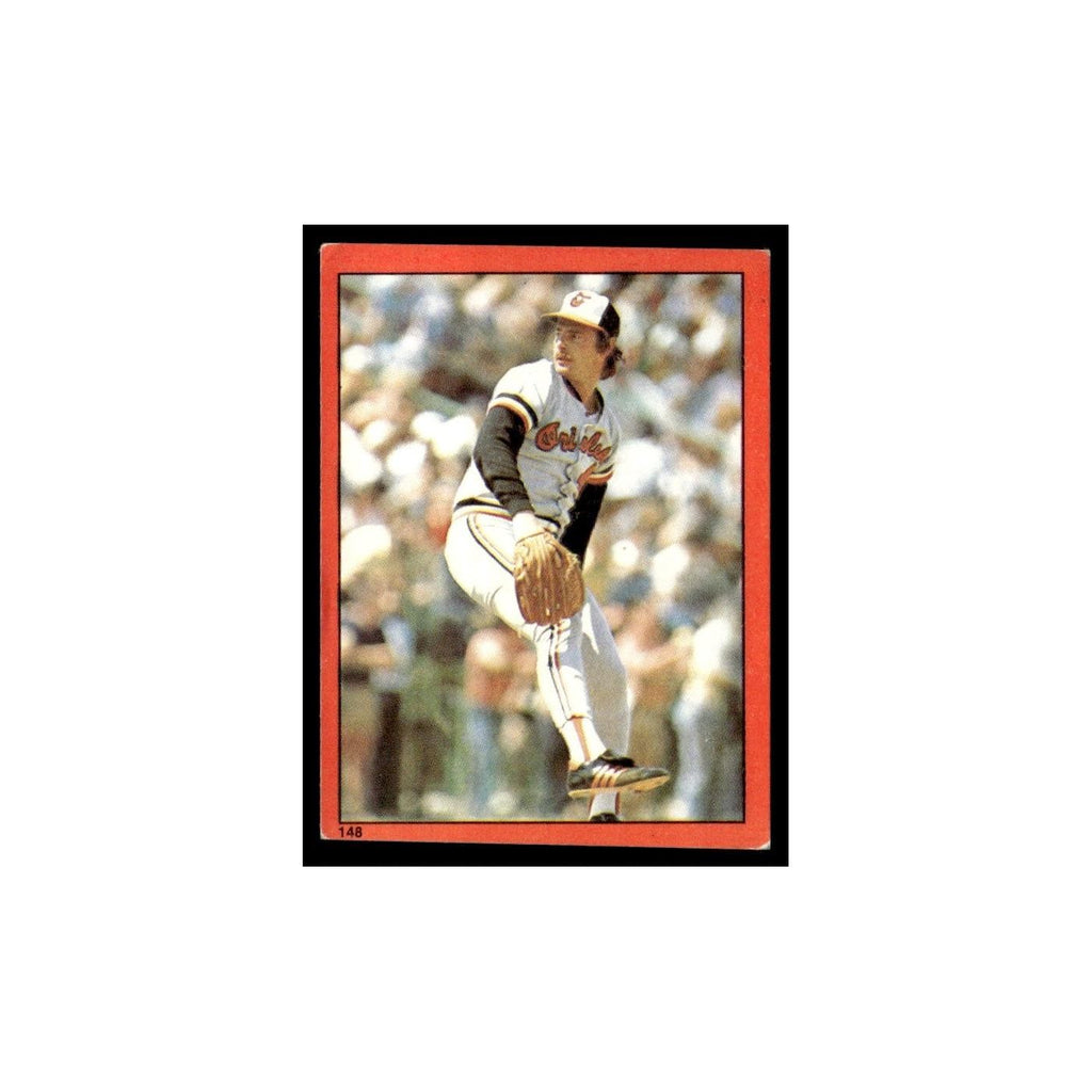 Mike Flanagan 1982 Topps Stickers #148 Baltimore Orioles Baseball Card NM