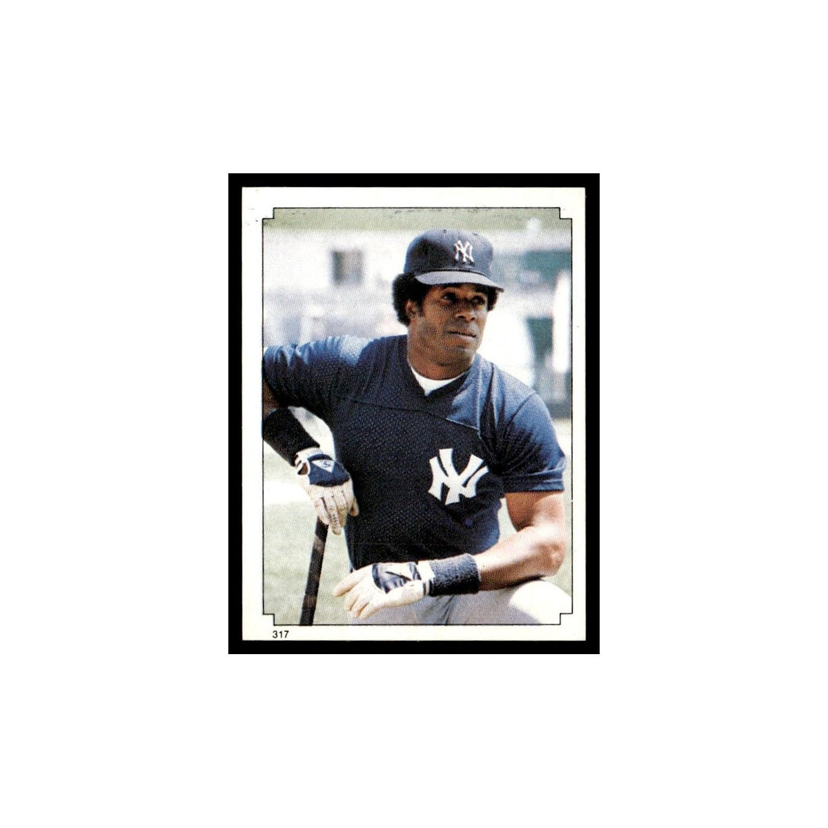 Ken Griffey 1984 Topps Stickers #317 New York Yankees Baseball Card NM