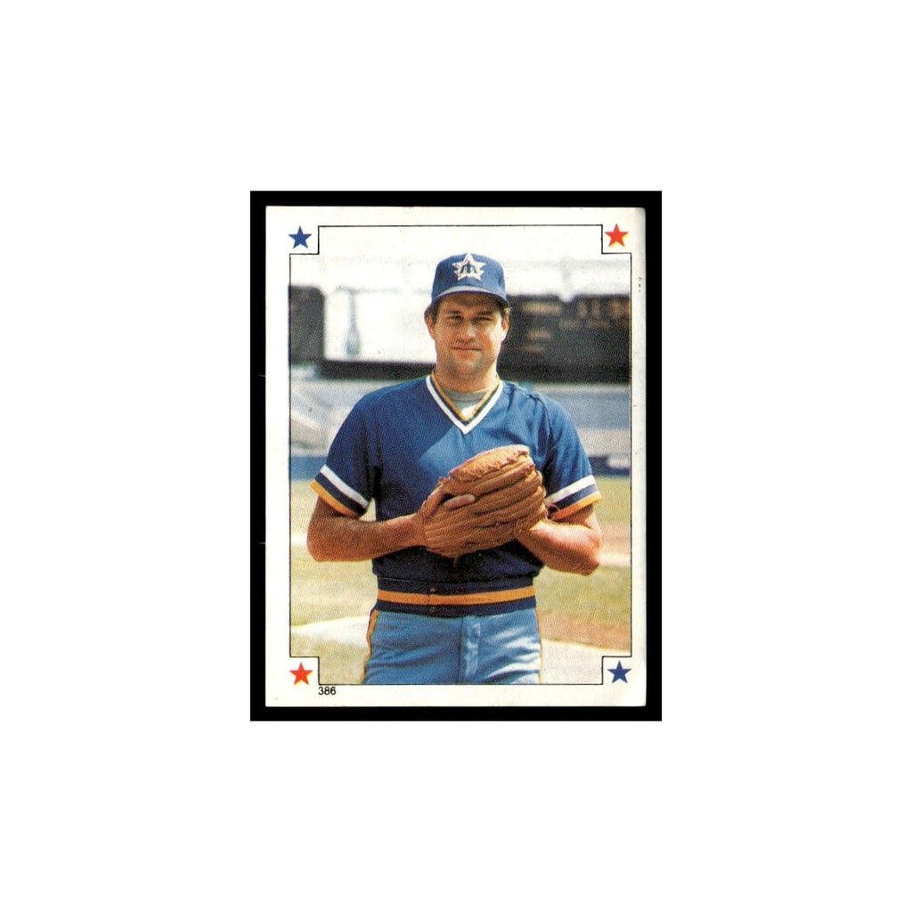 Matt Young 1984 Topps Stickers #386 Seattle Mariners Baseball Card NM