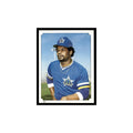 Dave Henderson 1984 Topps Stickers #343 Seattle Mariners Baseball Card NM