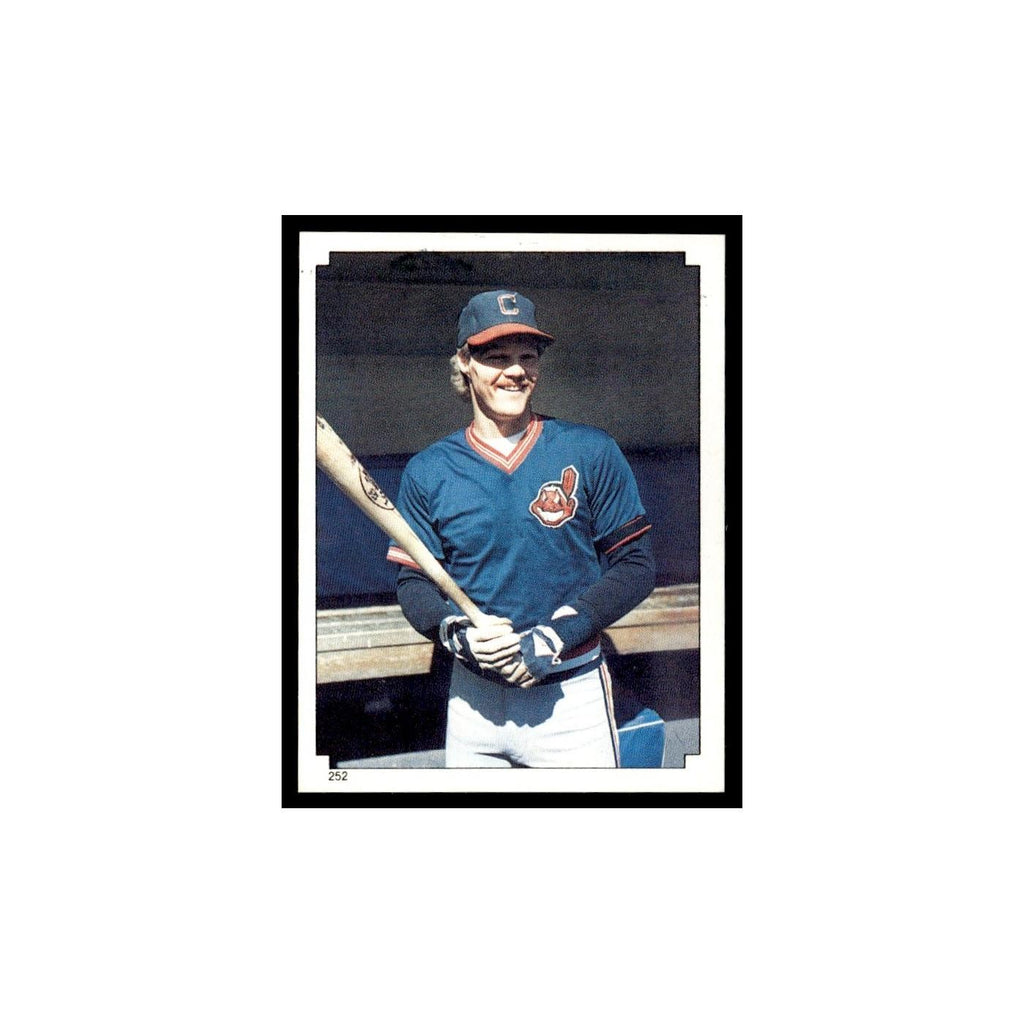 Pat Tabler 1984 Topps Stickers #252 Cleveland Indians Baseball Card NM