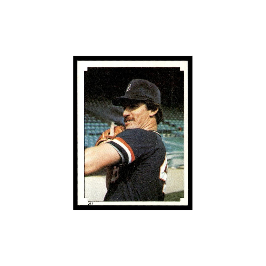 Jack Morris 1984 Topps Stickers #263 Detroit Tigers Baseball Card NM