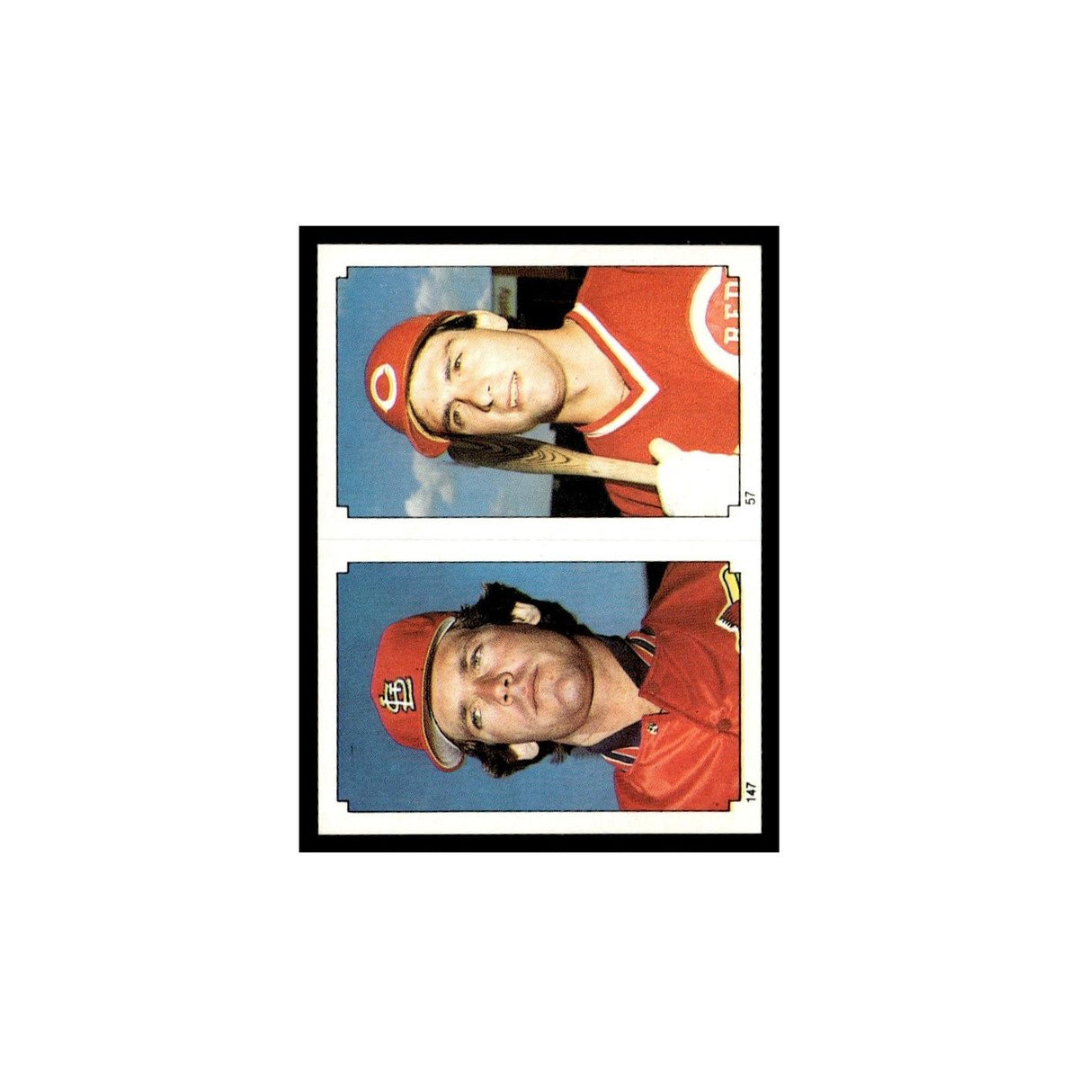 Dann Bilardello Neil Allen 1984 Topps Stickers #57/147 Baseball Card NM