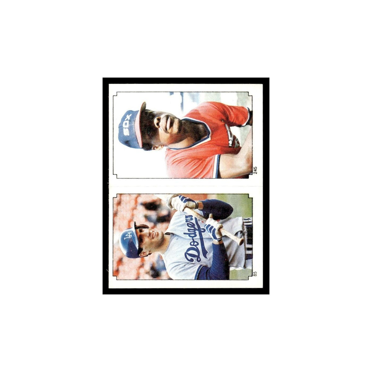 Rudy Law Mike Marshall 1984 Topps Stickers #245/85 Baseball Card NM