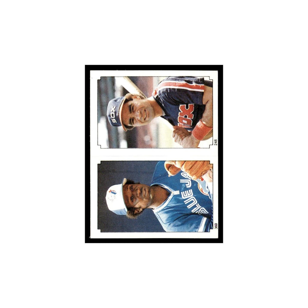 Julio Cruz Alfredo Griffin 1984 Topps Stickers #248/369 Baseball Card NM