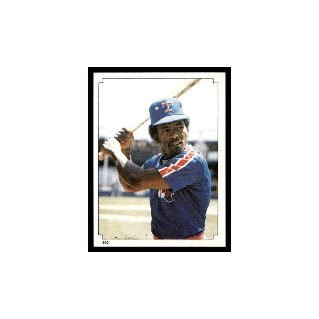 Billy Sample 1984 Topps Stickers #352 Texas Rangers Baseball Card NM