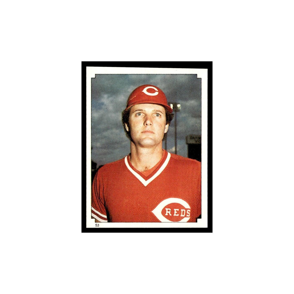Ron Oester 1984 Topps Stickers #53 Cincinnati Reds Baseball Card NM