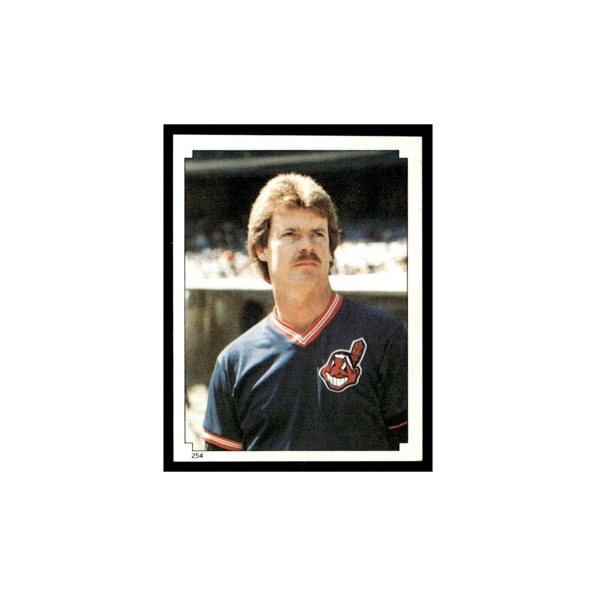 Rick Sutcliffe 1984 Topps Stickers #254 Cleveland Indians Baseball Card NM