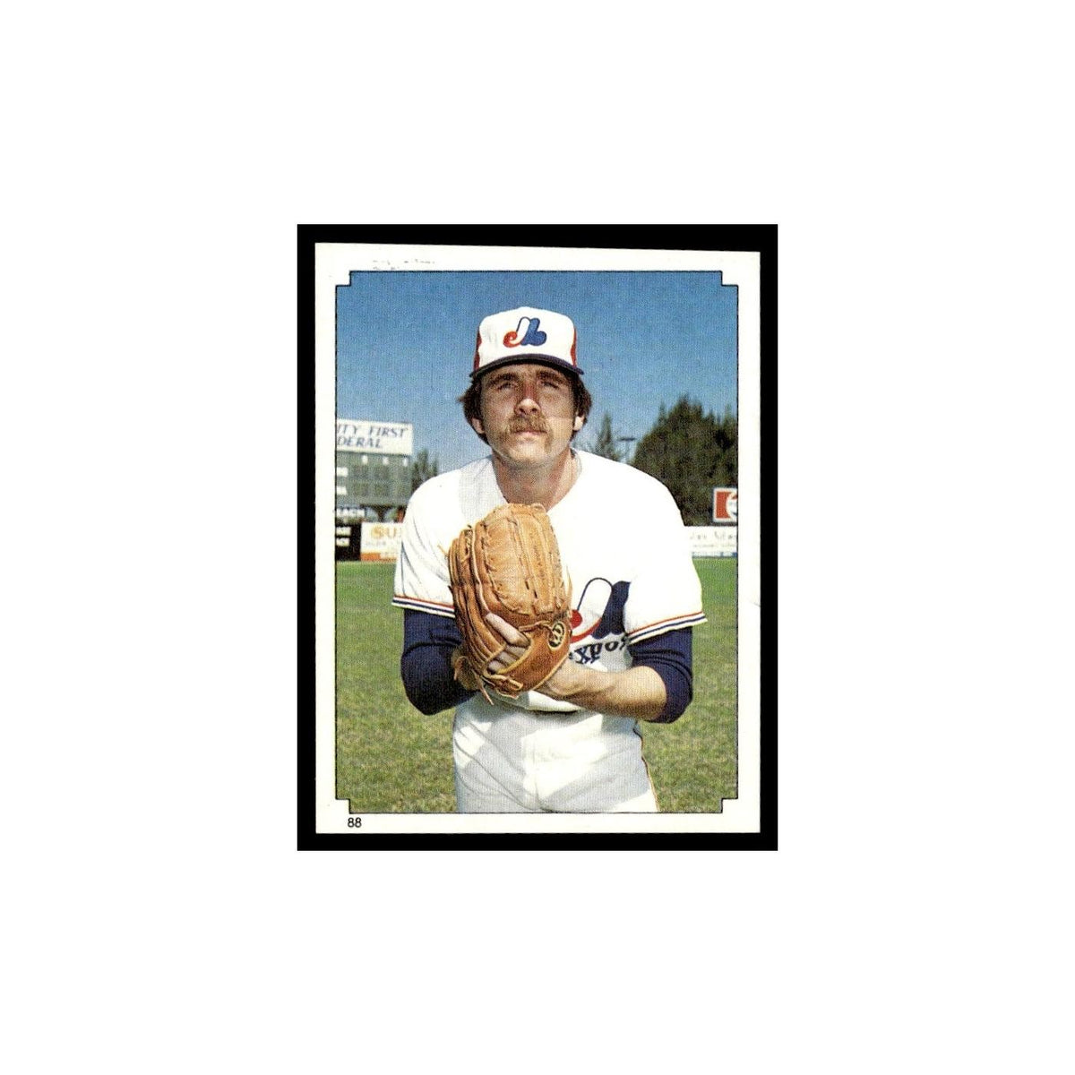 Steve Rogers 1984 Topps Stickers #88 Montreal Expos Baseball Card NM