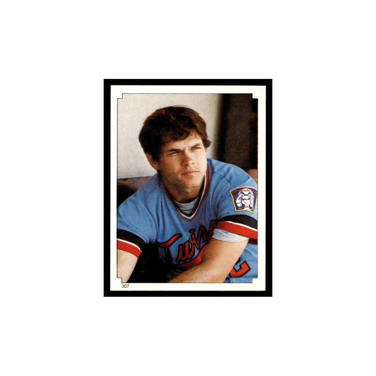 John Castino 1984 Topps Stickers #307 Minnesota Twins Baseball Card NM