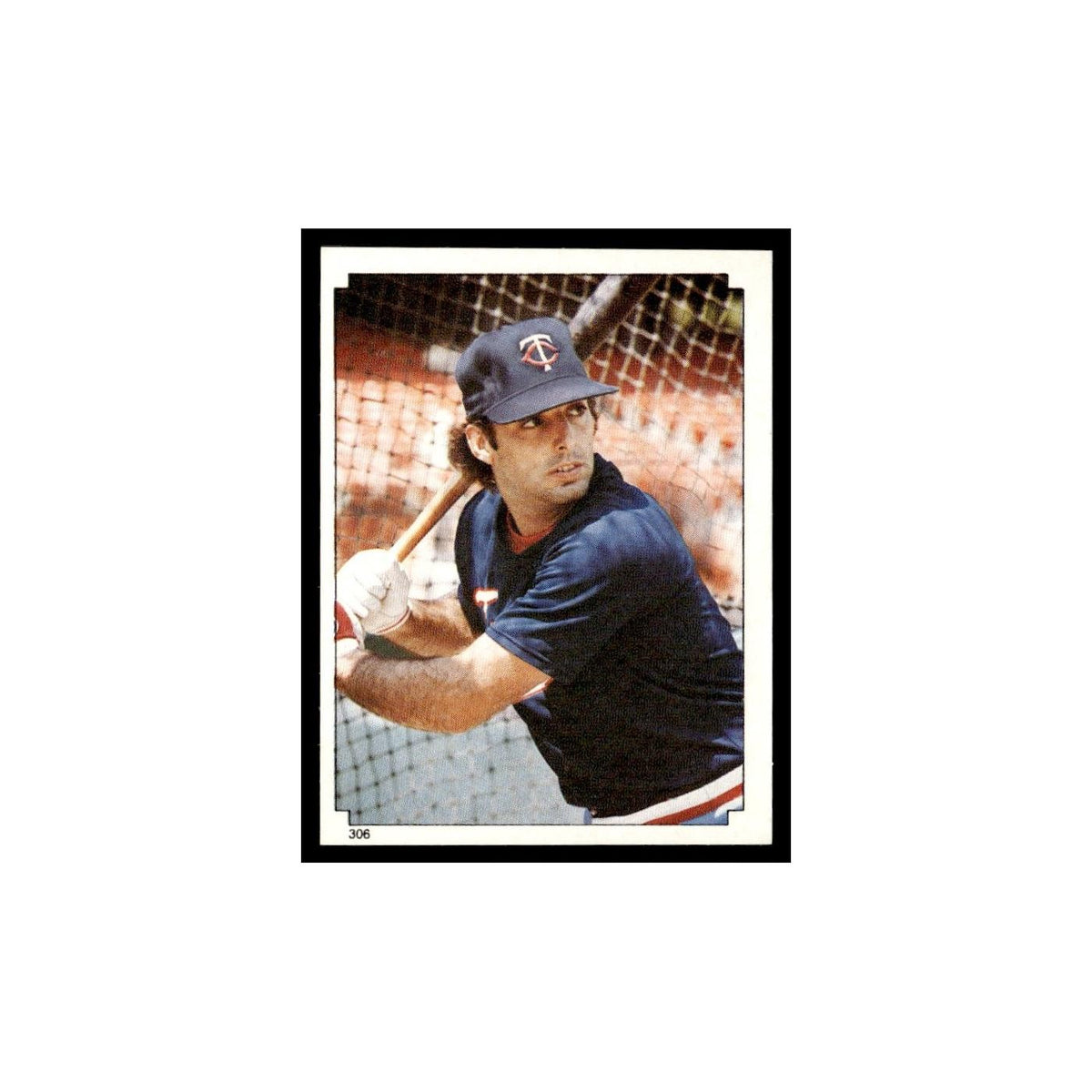 Gary Gaetti 1984 Topps Stickers #306 Minnesota Twins Baseball Card NM
