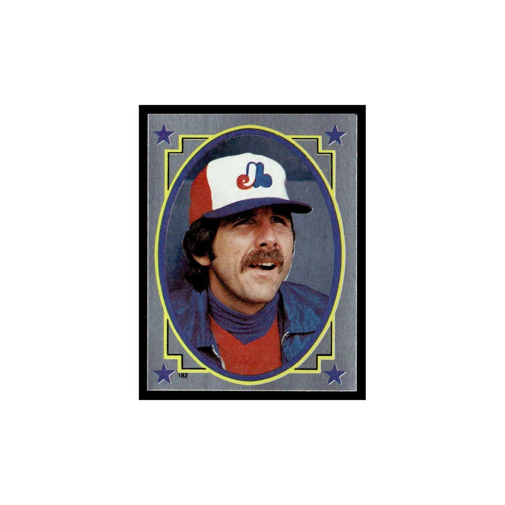 Steve Rogers 1984 Topps Stickers #182 Montreal Expos Baseball Card NM