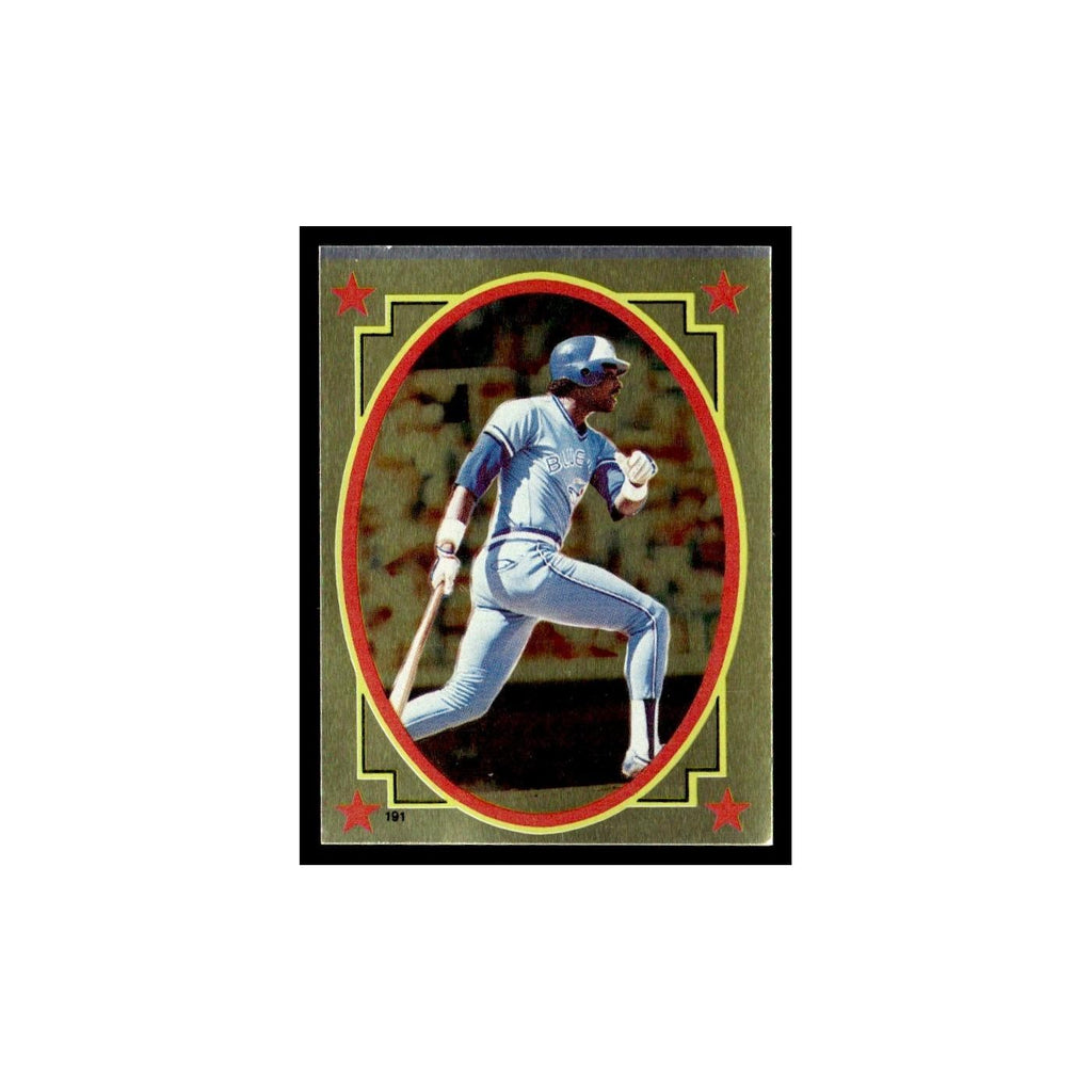 Lloyd Moseby 1984 Topps Stickers #191 Toronto Blue Jays Baseball Card NM