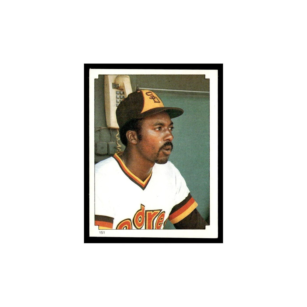 Garry Templeton 1984 Topps Stickers #151 San Diego Padres Baseball Card NM