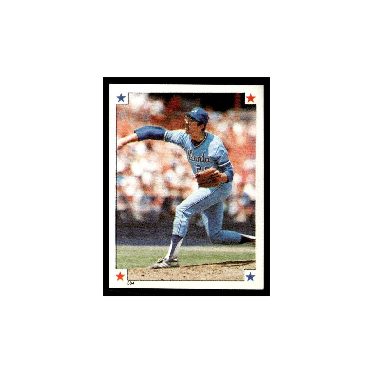 Craig McMurtry 1984 Topps Stickers #384 Atlanta Braves Baseball Card NM