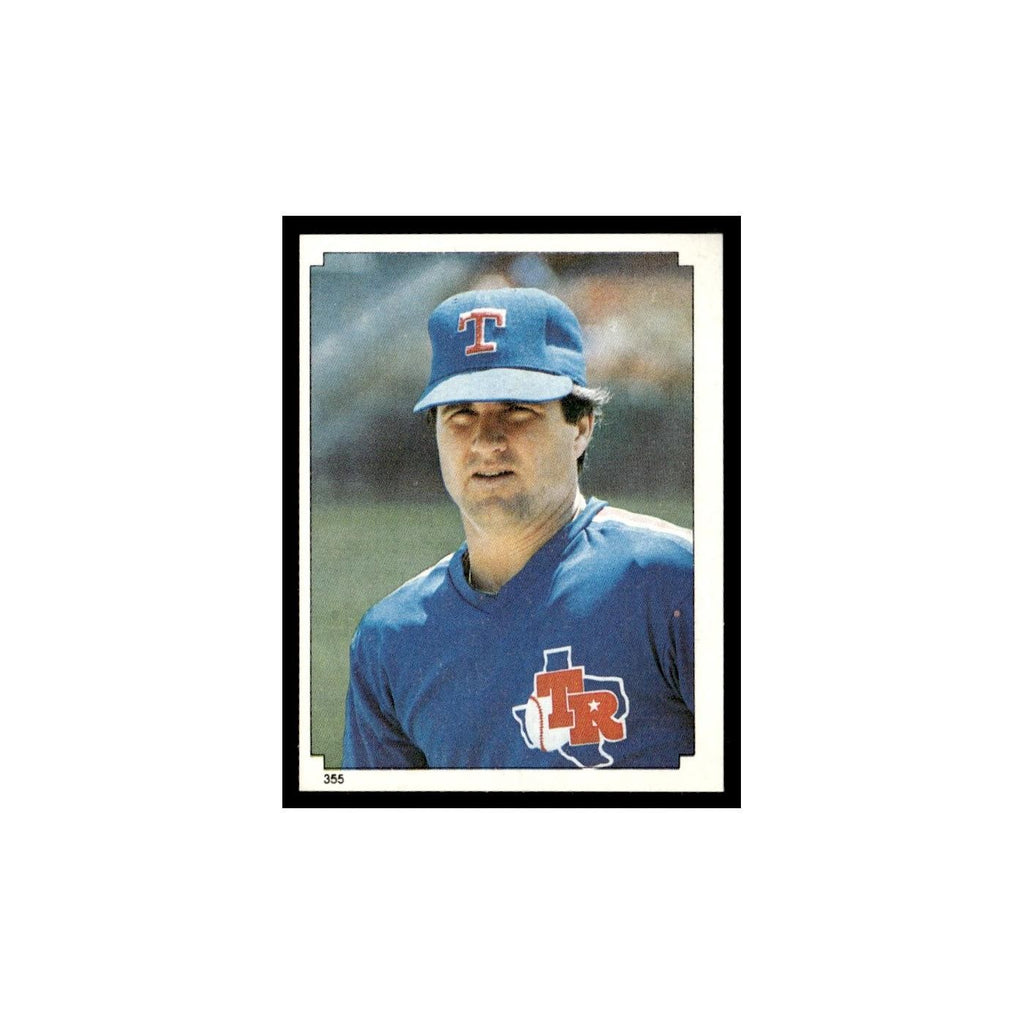 Jim Sundberg 1984 Topps Stickers #355 Texas Rangers Baseball Card NM