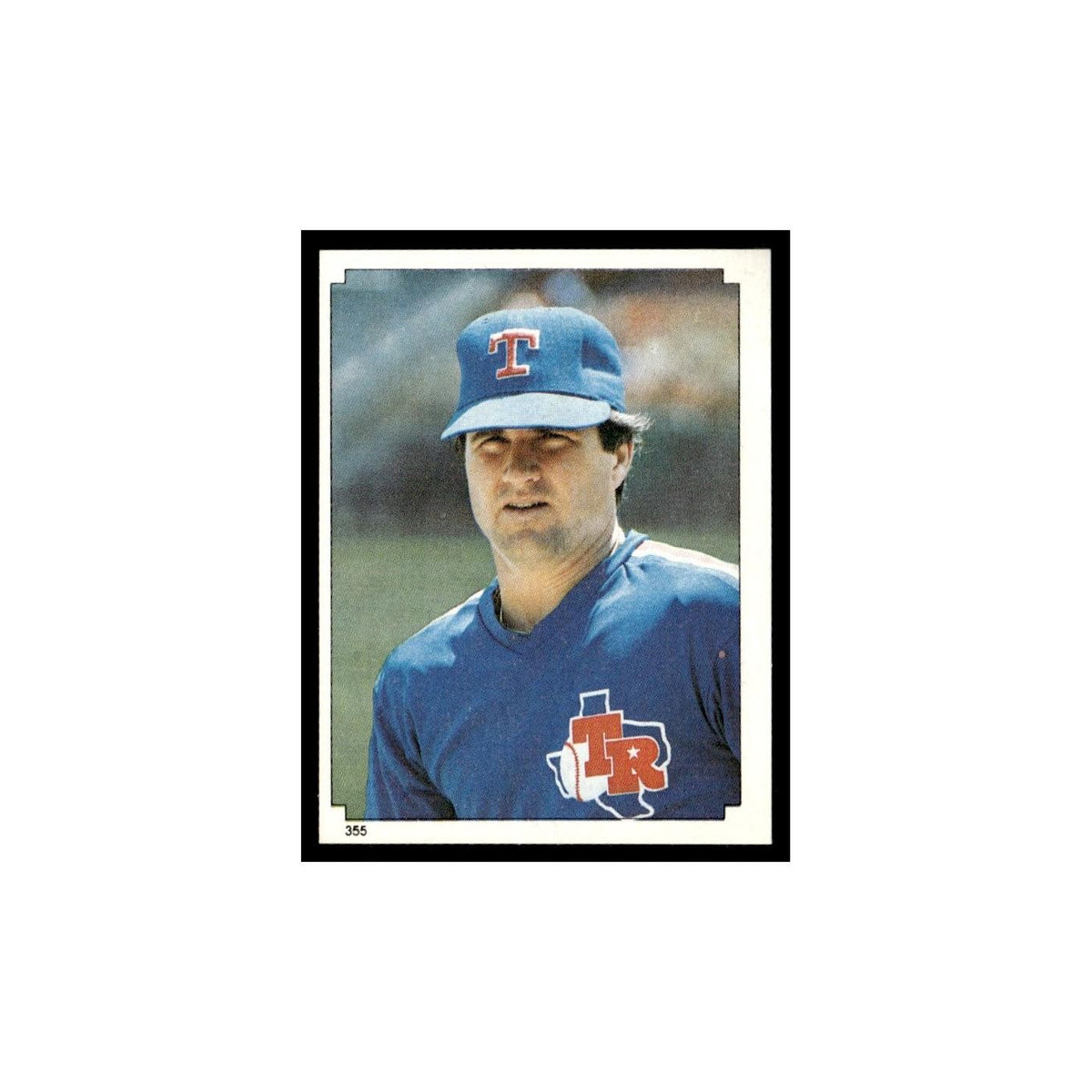 Jim Sundberg 1984 Topps Stickers #355 Texas Rangers Baseball Card NM