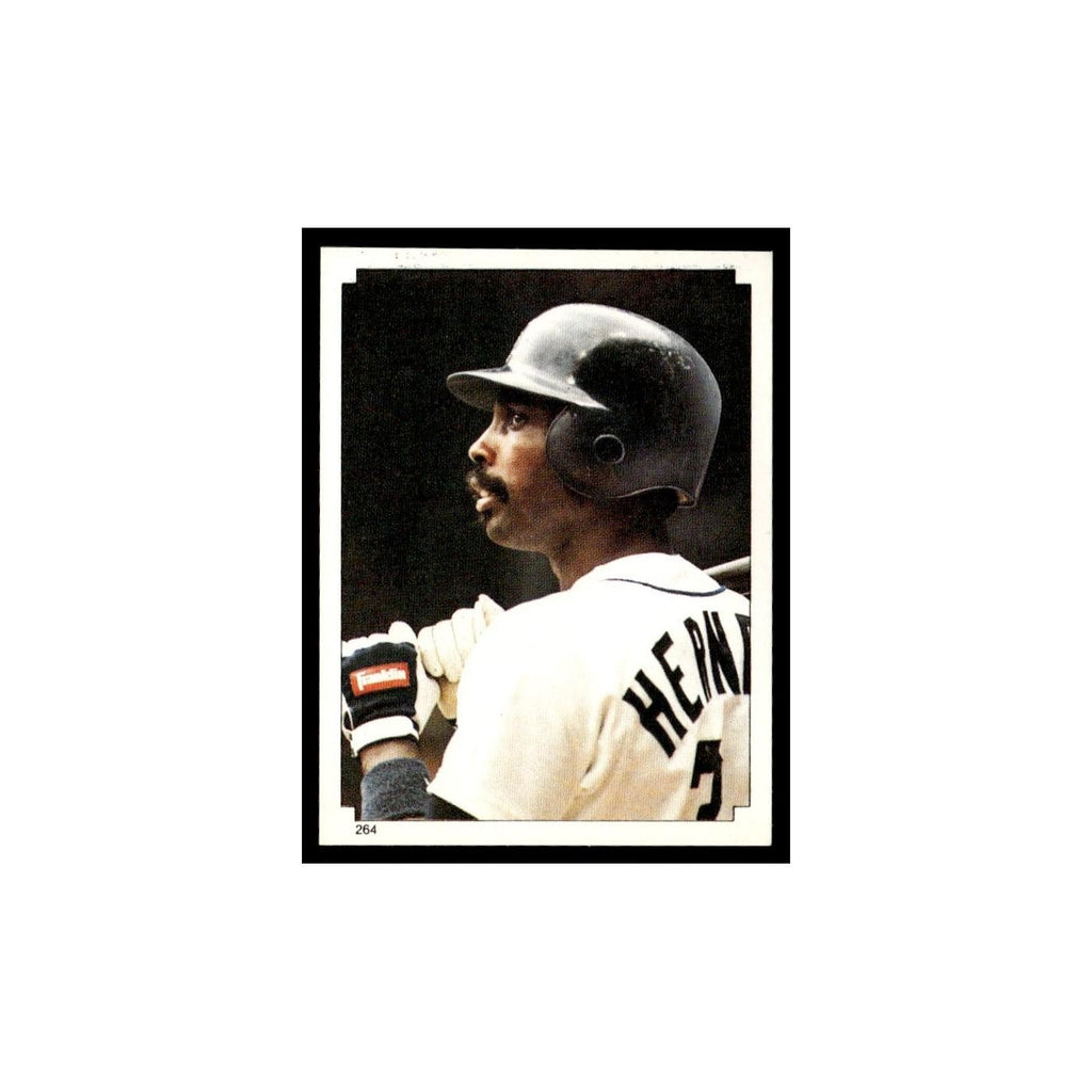 Larry Herndon 1984 Topps Stickers #264 Detroit Tigers Baseball Card NM