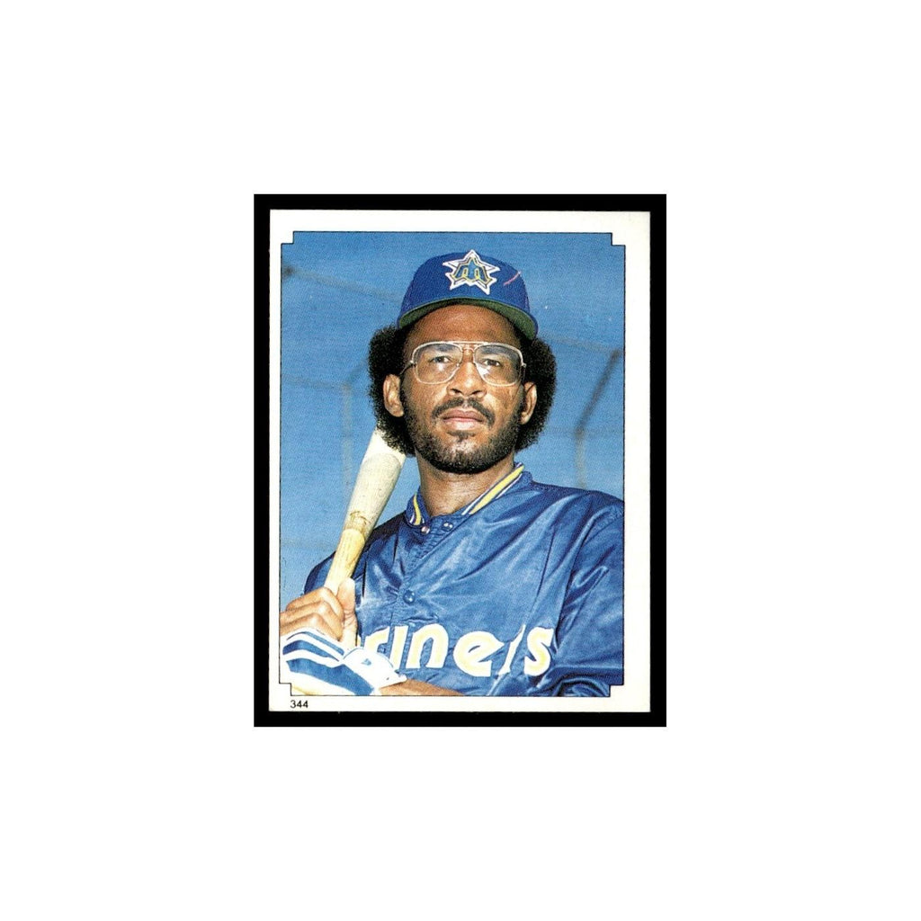Al Cowens 1984 Topps Stickers #344 Seattle Mariners Baseball Card NM